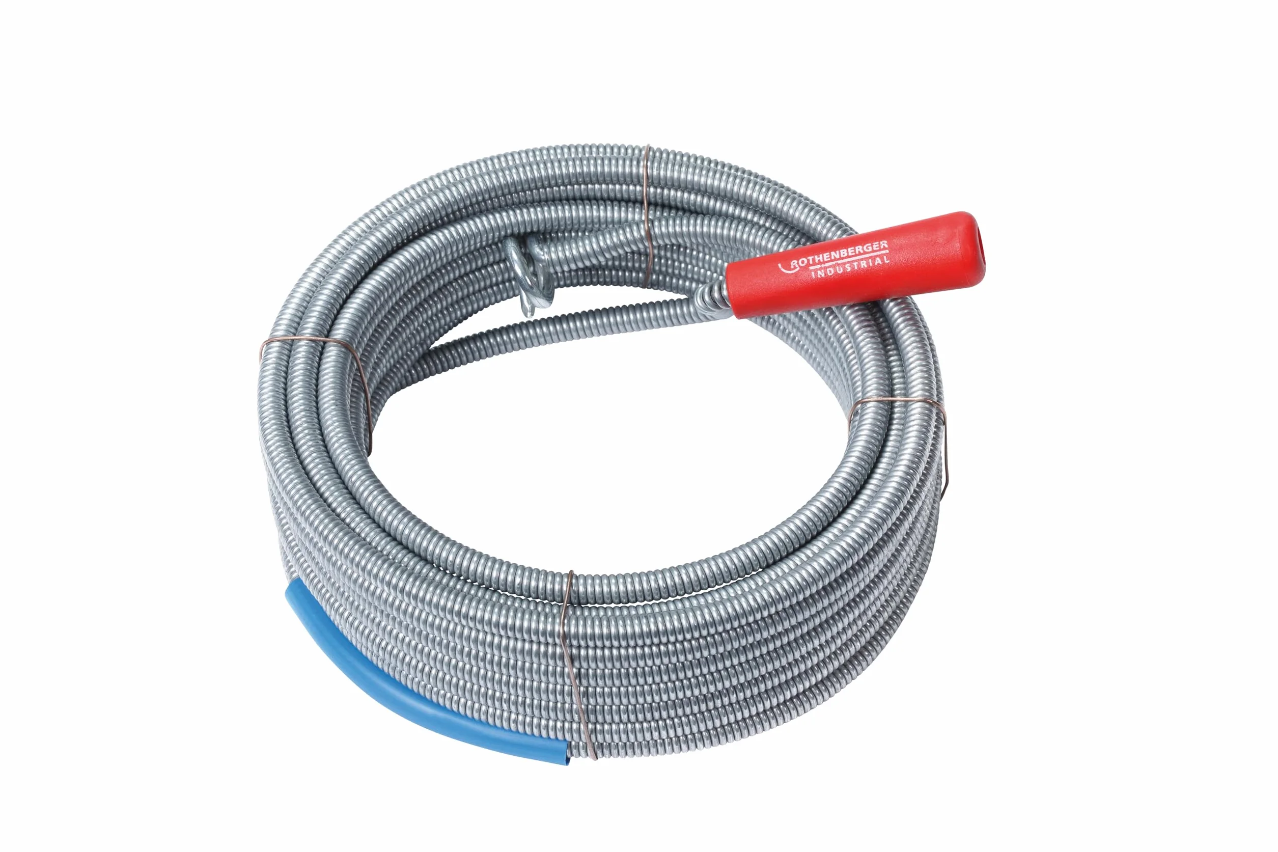 ROTHENBERGER Industrial Detergente per scarichi industriali ROTHENBERGER a spirale con trapano di ritorno, diametro 9 mm, lunghezza 10 m, 072986E