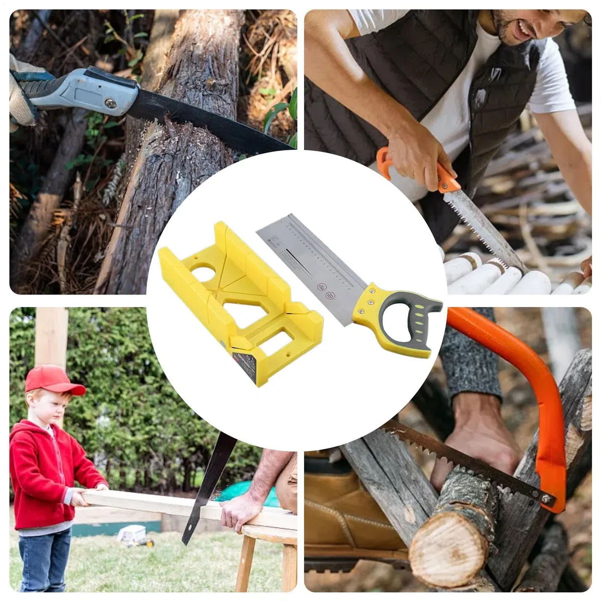 a mano per mitra - a taglio manuale Taglierina per legno con più scanalature angolari - Taglierina angolare multiuso Strumento di taglio del legno per lavorazione del legno