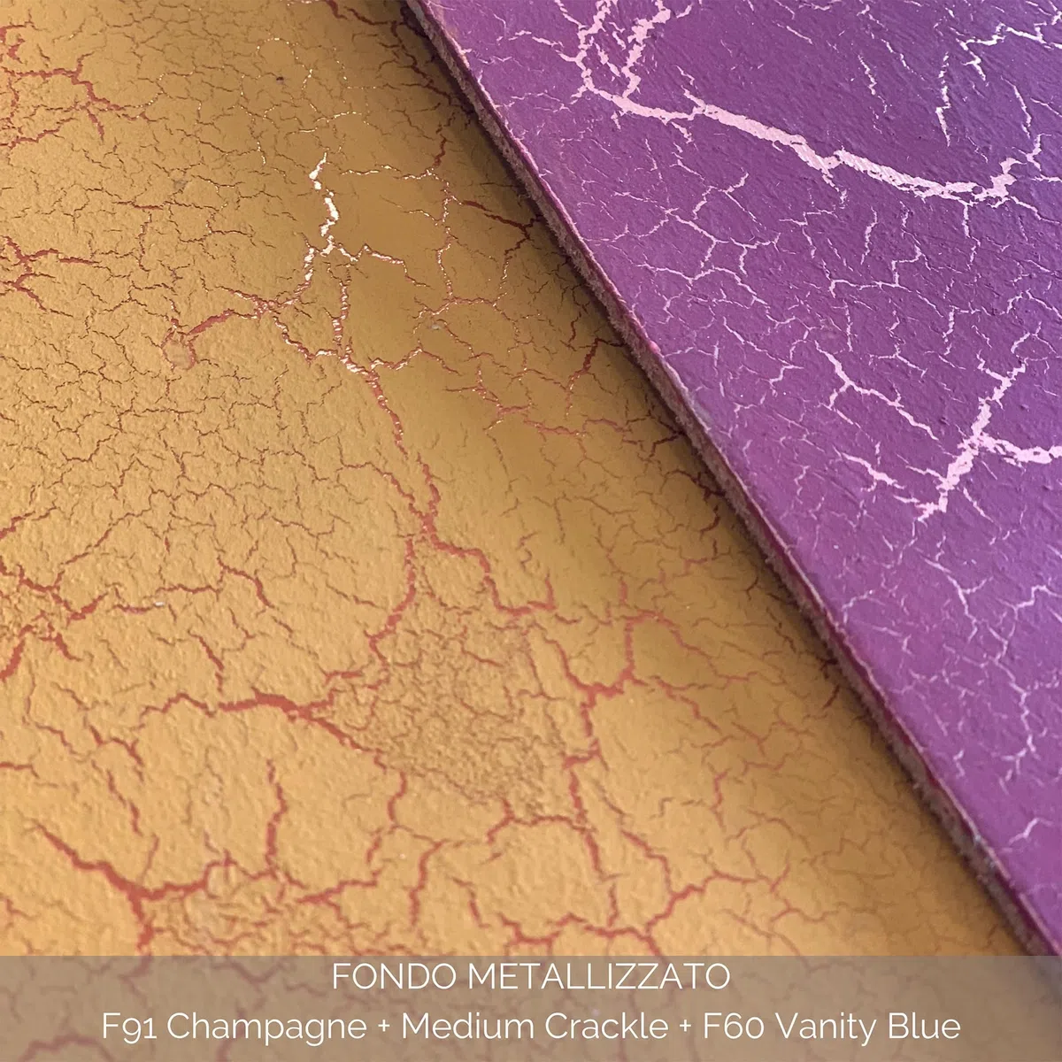 FLEUR DESIGNER'S PAINT | Medium per Effetto Crackle, 330 ml, Trasparente, Base Acqua, Per ottenere Oggetti e Superfici con effetto Screpolato ed Antico, Adatto su Qualsiasi Materiale.