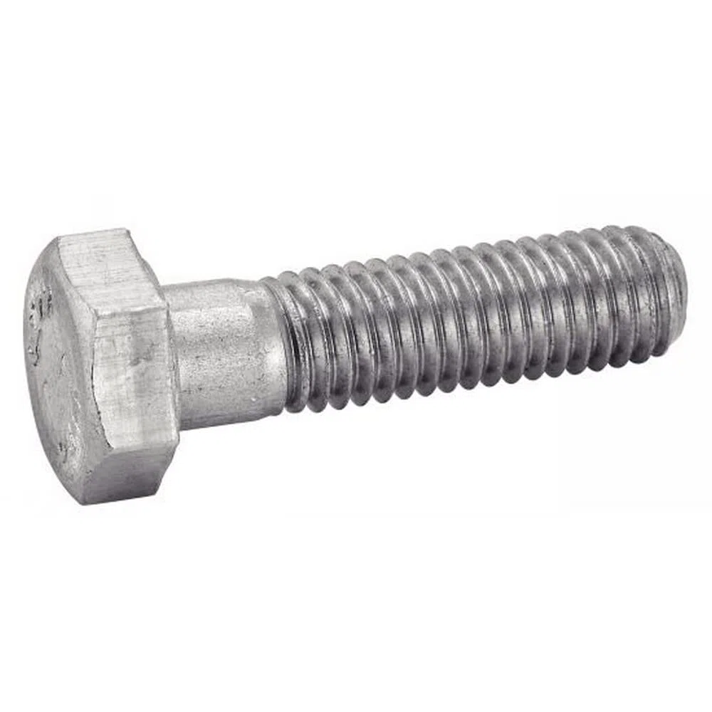 10 viti esagonali con codolo DIN 931, in acciaio inox A2-70 M, 14 x 180, in acciaio inox