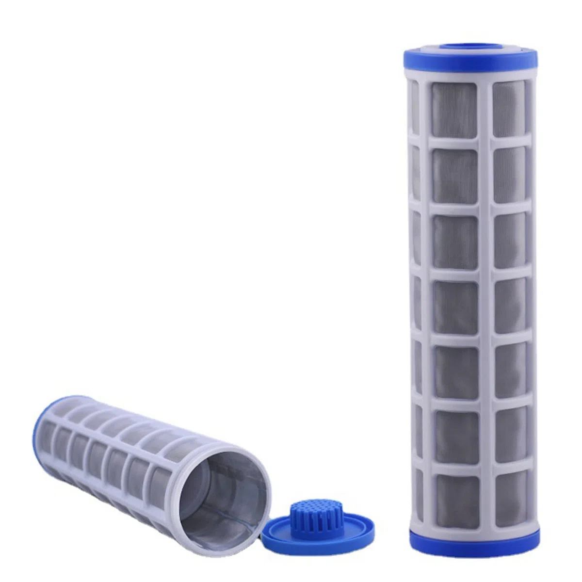 Filtro lavabile dal depuratore di acqua a 10 pollici in acciaio inossidabile a maglie cartucce filtranti accuratezza del filtro da 40 micron cartuccia di filtro a maglia in acciaio inossidabile