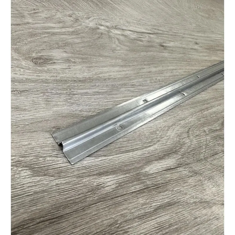 Generic Guida per intonaco T in lamiera zincata, 10 pezzi da 2,8 metri