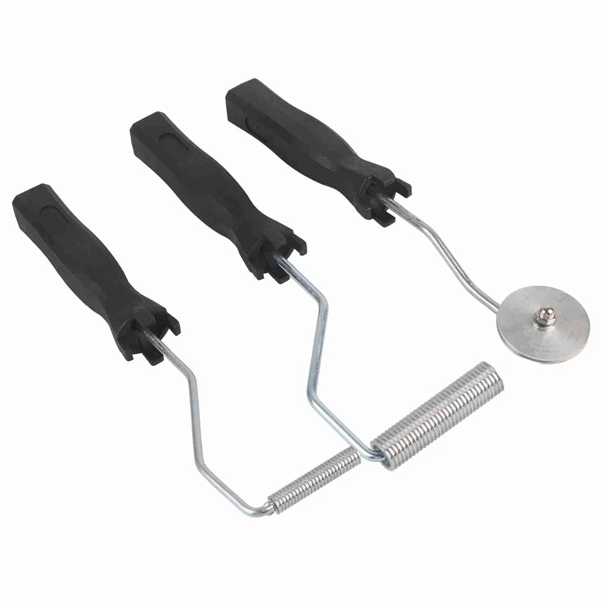 3pcs Strumenti Rotoli in Fibra di Vetro, Rullo Debuller Resina, Fibra di Vetro in Lega di Alluminio, Bubble Paddle Roller Kit per Resina Composita Decorazione Casa