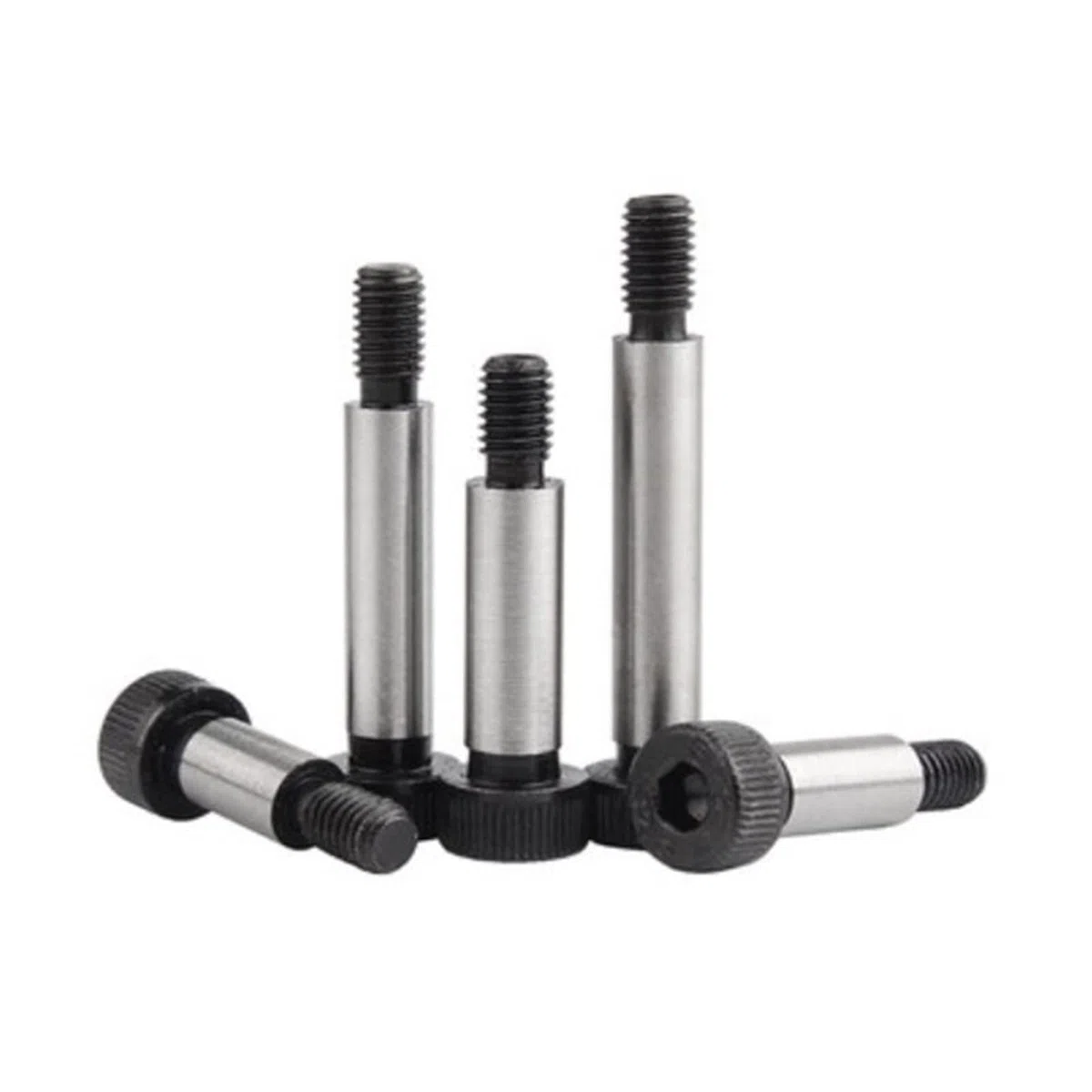 Vite a spalla con esagono inc 1pc M5 M6 M8 M10 Dia = 6 8 10 12mm Grado 12.9 Testa a brugola in acciaio (Color : 50mm, Size : M8 Shoulder dia 10mm)