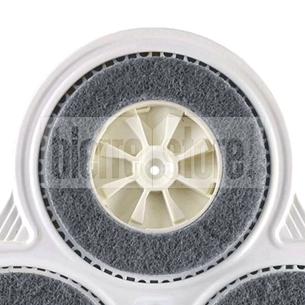 MODULO PANDA SPAZZOLE FELTRO E SETOLA PER LUCIDATRICE FOLLETTO PL515 PULILUX COMPATIBILE