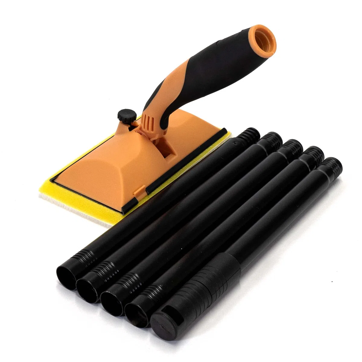 Kit di tamponi applicatori per decking – Per applicare tutti i tipi di oli per decking e macchie per decking su pavimenti lisci o scanalati.
