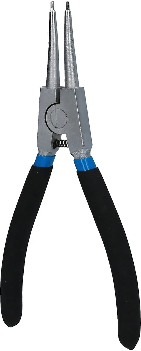 BRILLIANT TOOLS BT067001 Pinza per anelli Seeger per anelli di fissaggio esterni, diritta, 175 mm [Powered by KS TOOLS]