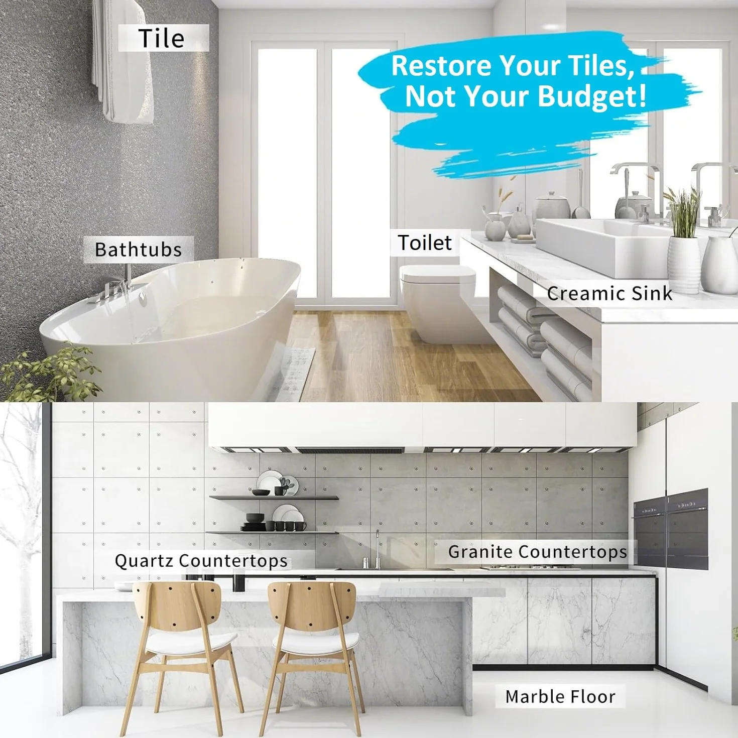 Kit Riparazione Fughe Piastrelle Nero, Asciugatura Rapida 360g x 2 ANTI-MUFFA Tubetto Stucco per Piastrelle Bagno & Doccia, Grout Repair Kit, Stucco per Fughe Pavimento, Sigillante per Malta