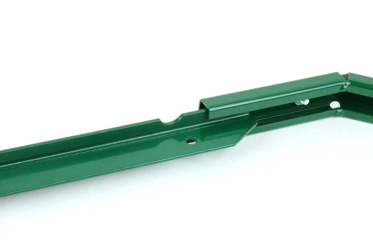 Prolunga diritta plastificata verde per palo a T 30x30 mm, rialzo recinzione – FENCESHOP