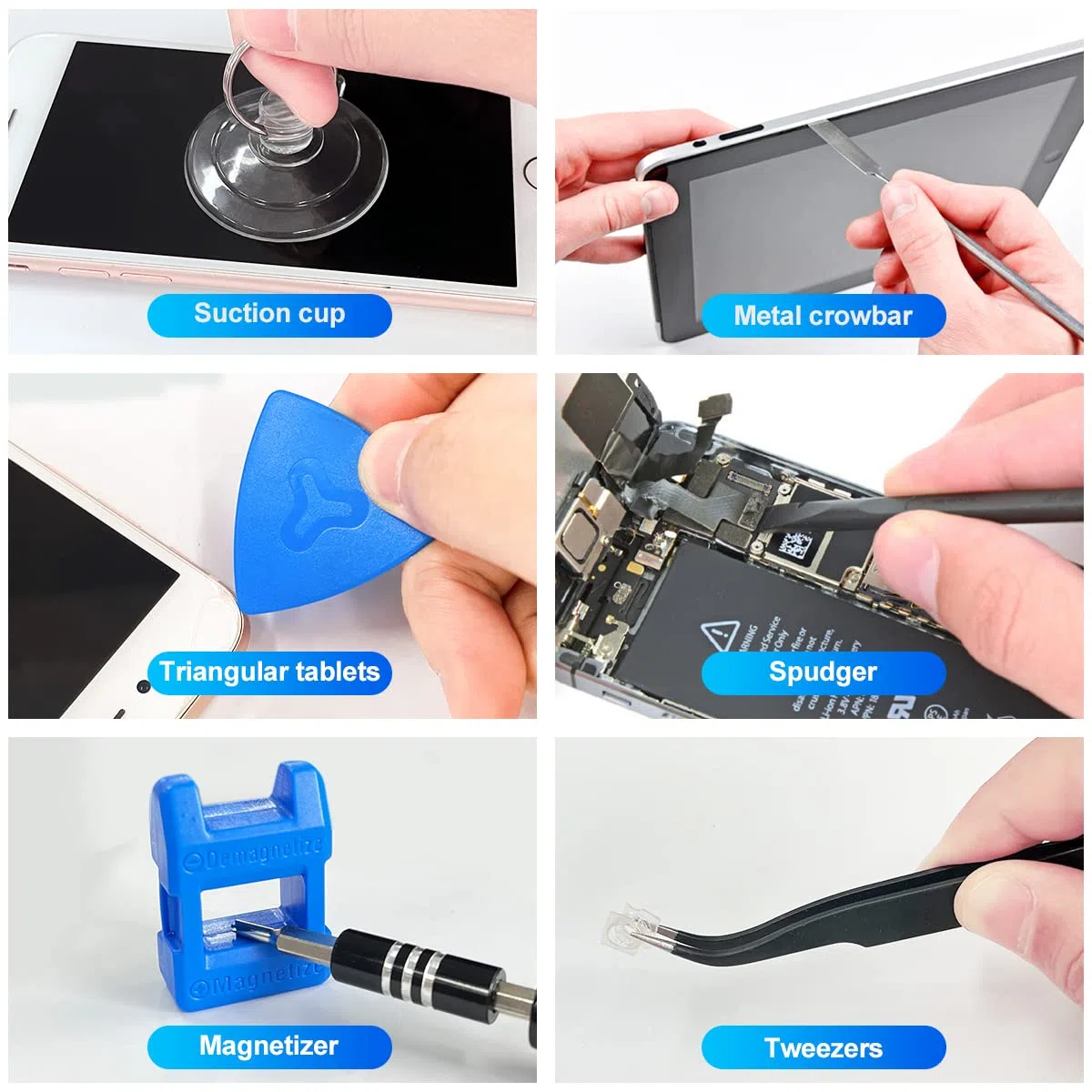 EFaith Set Cacciaviti 142 Pezzi con Magnetico 120 Bit Set di Cacciaviti Precisione per Occhiali, iPhone, Laptop, Piccoli Elettrodomestici, PC, Telefoni Cellulari la Riparazione di Elettronica