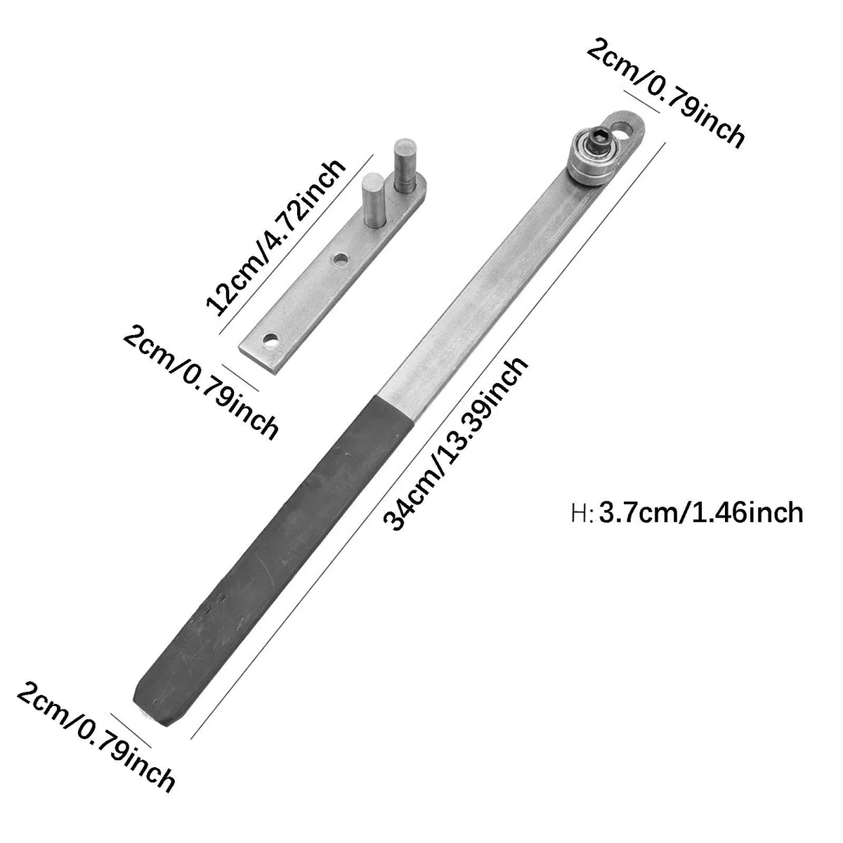 perfk Piegatubi Manuale, Piegatori per Barre, Piegatubi Rame, Piegatubi Portatile Fai Da Te Acciaio Ad Alto Tenore Di Carbonio per 1-10 Mm per Ferro, Acciaio, Rame, Acciaio Inossidabile