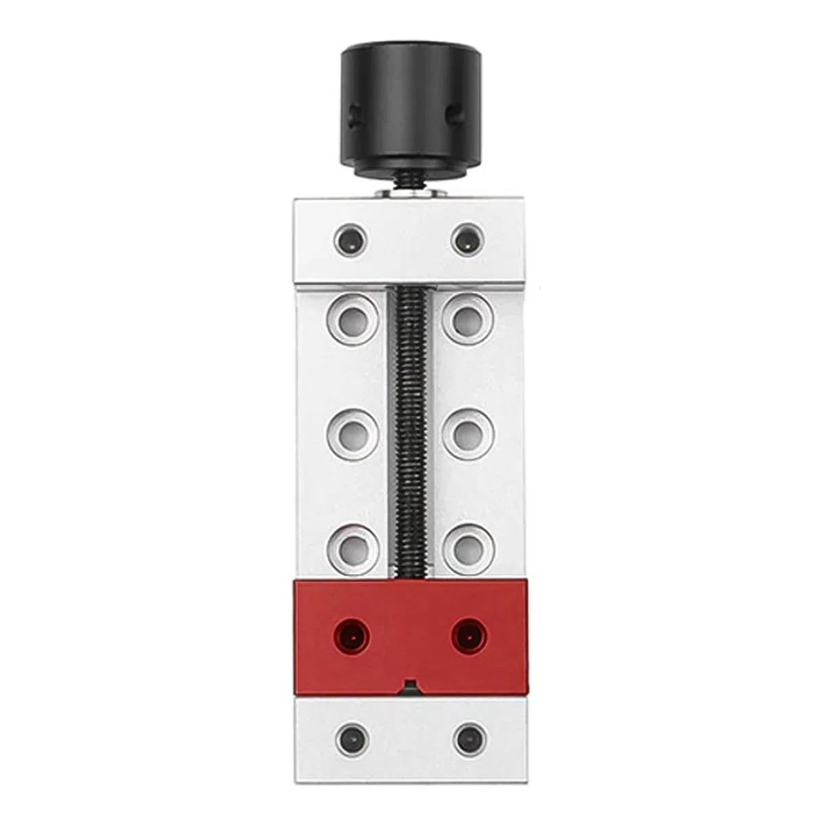 Morsetto parallelo da tavolo Mini morsa da banco CNC Morsetto parallelo aperto in lega di alluminio per officina industriale Riparazione orologi Scultura Gioielli Strumenti