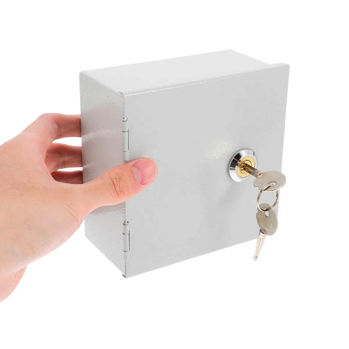 Blindino Esterno per Serranda in Metallo Inossidabile con Protezione Anti-theft per Scatola Elettrica per Prese Elettriche e Stazioni di Ricarica Outdoor