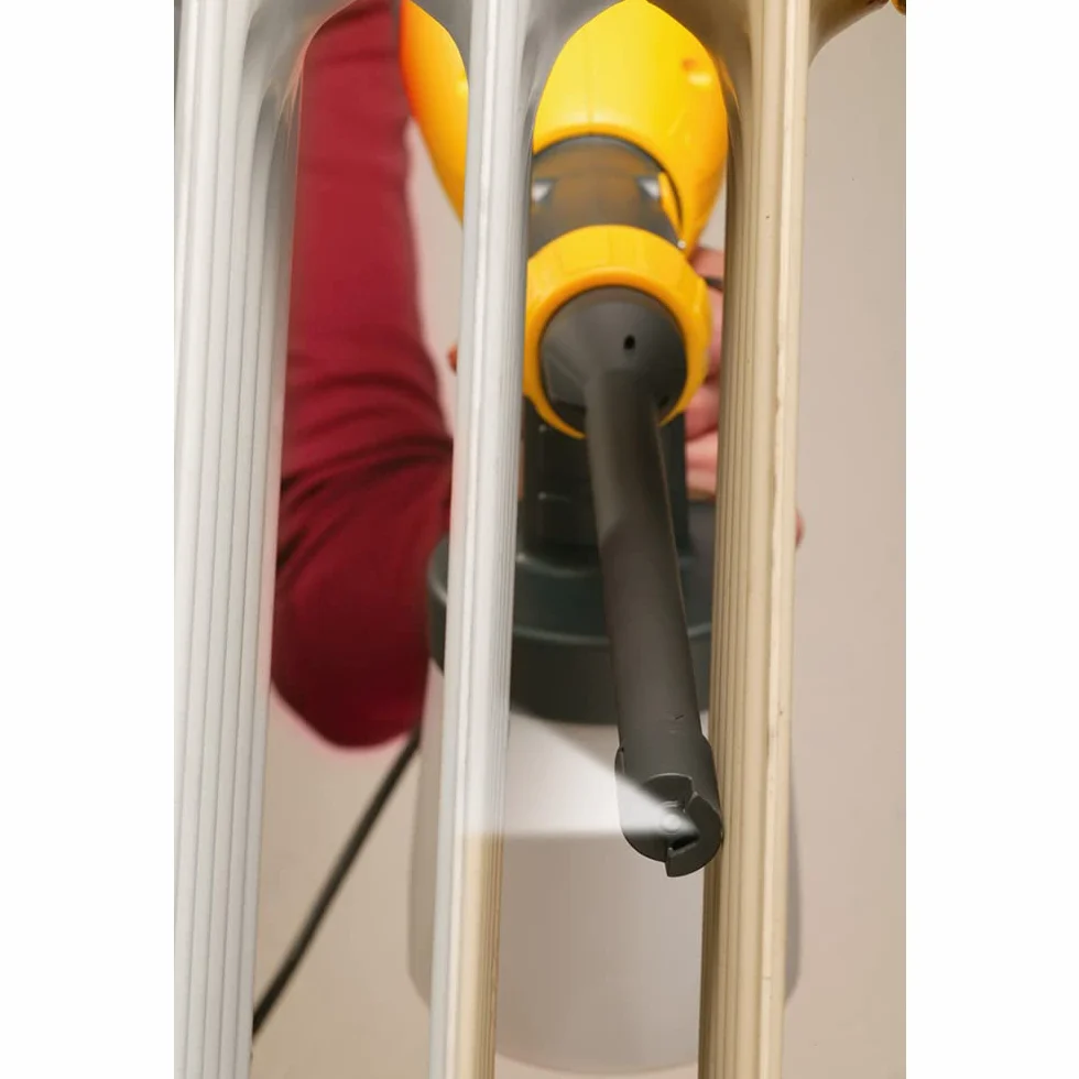 WAGNER inserto Wood&Metal Extra Corner & Reach per radiatori e angoli di armadi, contenitore 600 ml, accessori per Pistola a Spruzzo WAGNER Wood&Metal