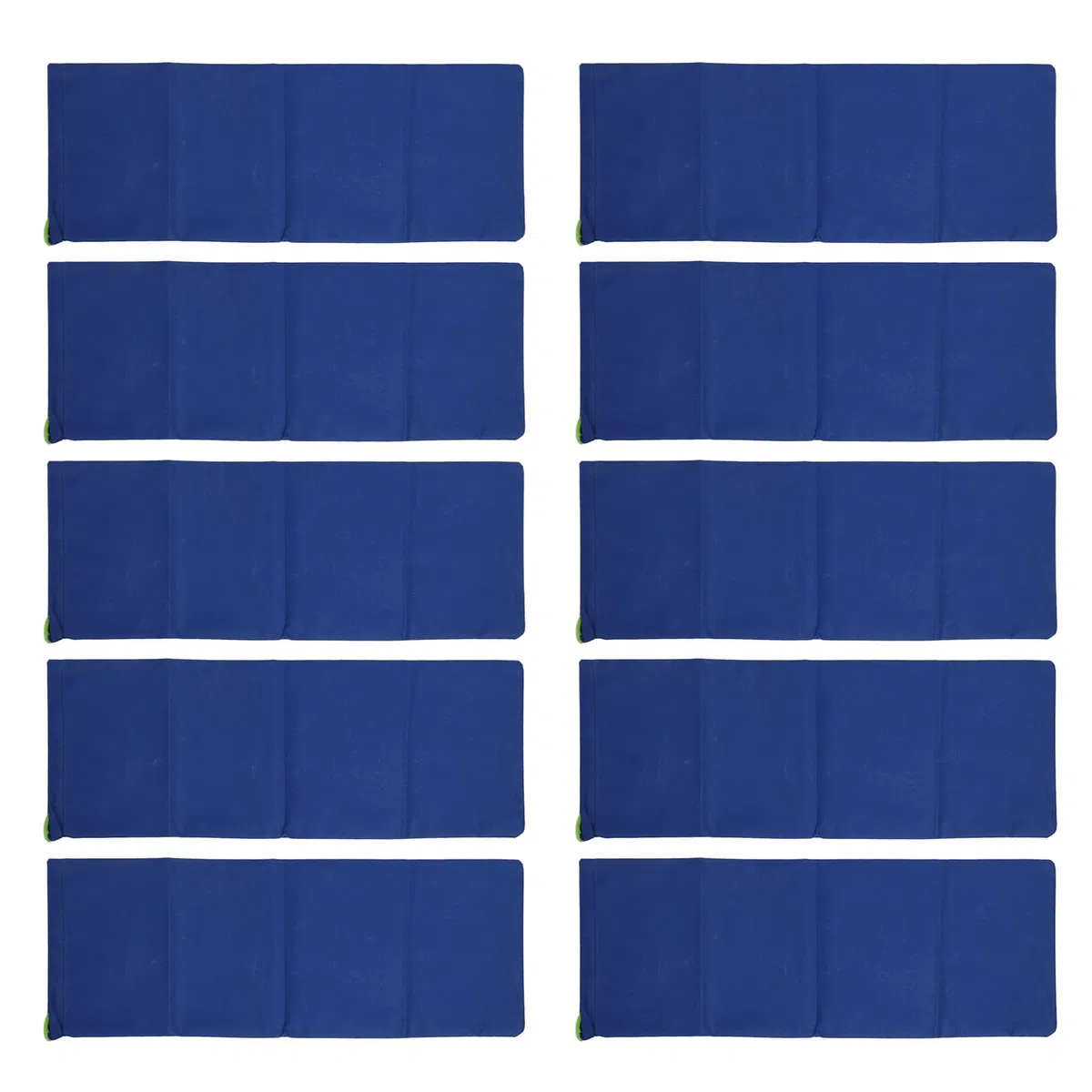Sacchi di Sabbia Anti-alluvione, 10 Pezzi Sacchi di Sabbia Riutilizzabili di Facile Utilizzo per la Porta del Garage (blu scuro)