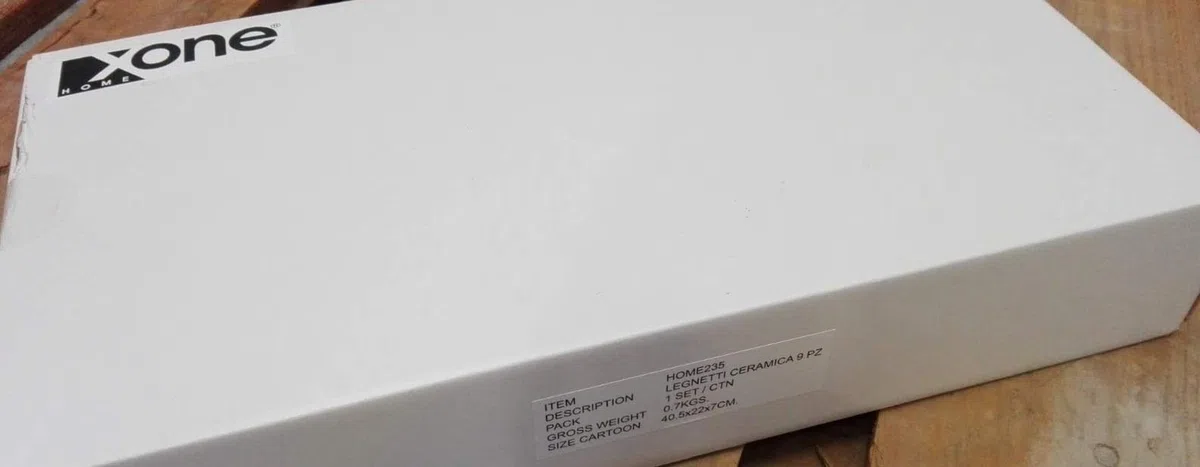 XONE Kit Legni Legnetti BioCamino 9 Pezzi | Tronchetti Caminetto a Bioetanolo | Decori Gesso Biocamino Confezione 9 Pezzi