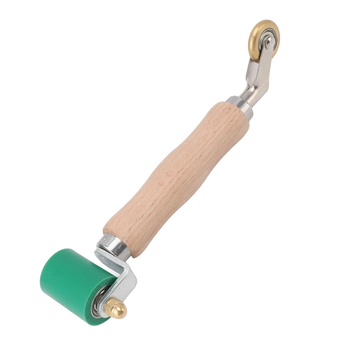 Rullo di Saldatura, 40mm Rullo Pressore Silicone 2 in 1 Rullo di Pressione Mano Resistente Alle Alte Temperature per la Saldatura di Materiali Sintetici, Teloni in PVC e Pellicole (Verde)