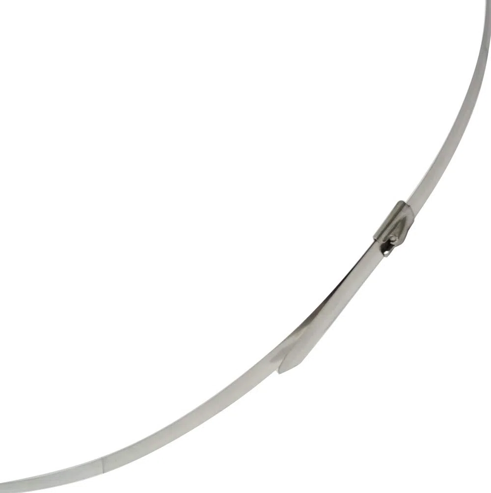 Aerzetix - Fascette Stringitubo C42160 in Acciaio, 7,9 x 1000 mm, 100 cm (Confezione da 10)
