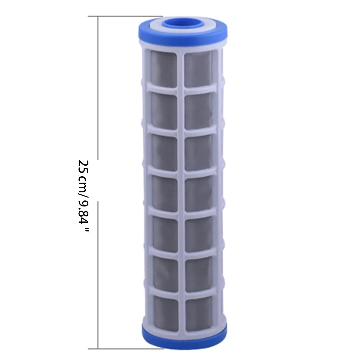 Filtro lavabile dal depuratore di acqua a 10 pollici in acciaio inossidabile a maglie cartucce filtranti accuratezza del filtro da 40 micron cartuccia di filtro a maglia in acciaio inossidabile