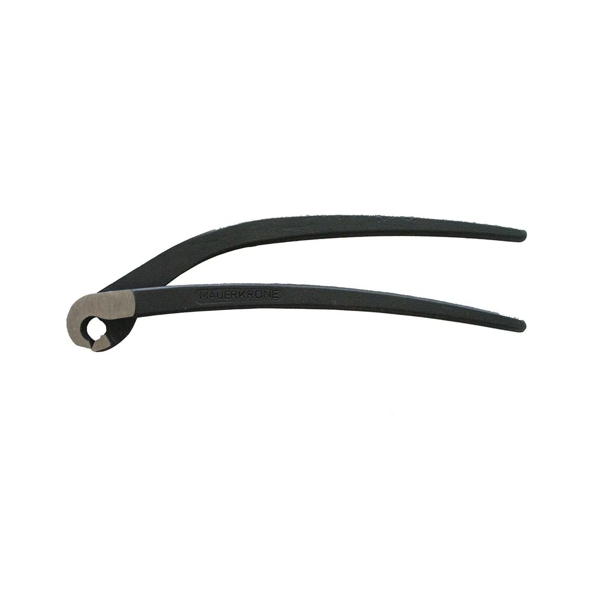 Tenaglia Curva Professionale per Carpentiere, Piastrellista, Cementista, Falegname, Muratore – Acciaio Forgiato - Manici Rivestiti in Plastica Laccati Nero