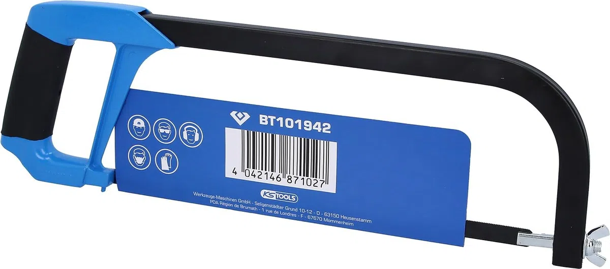 BRILLIANT TOOLS BT101942 Archetto per seghetto da metallo a serraggio rapido [Powered by KS TOOLS]