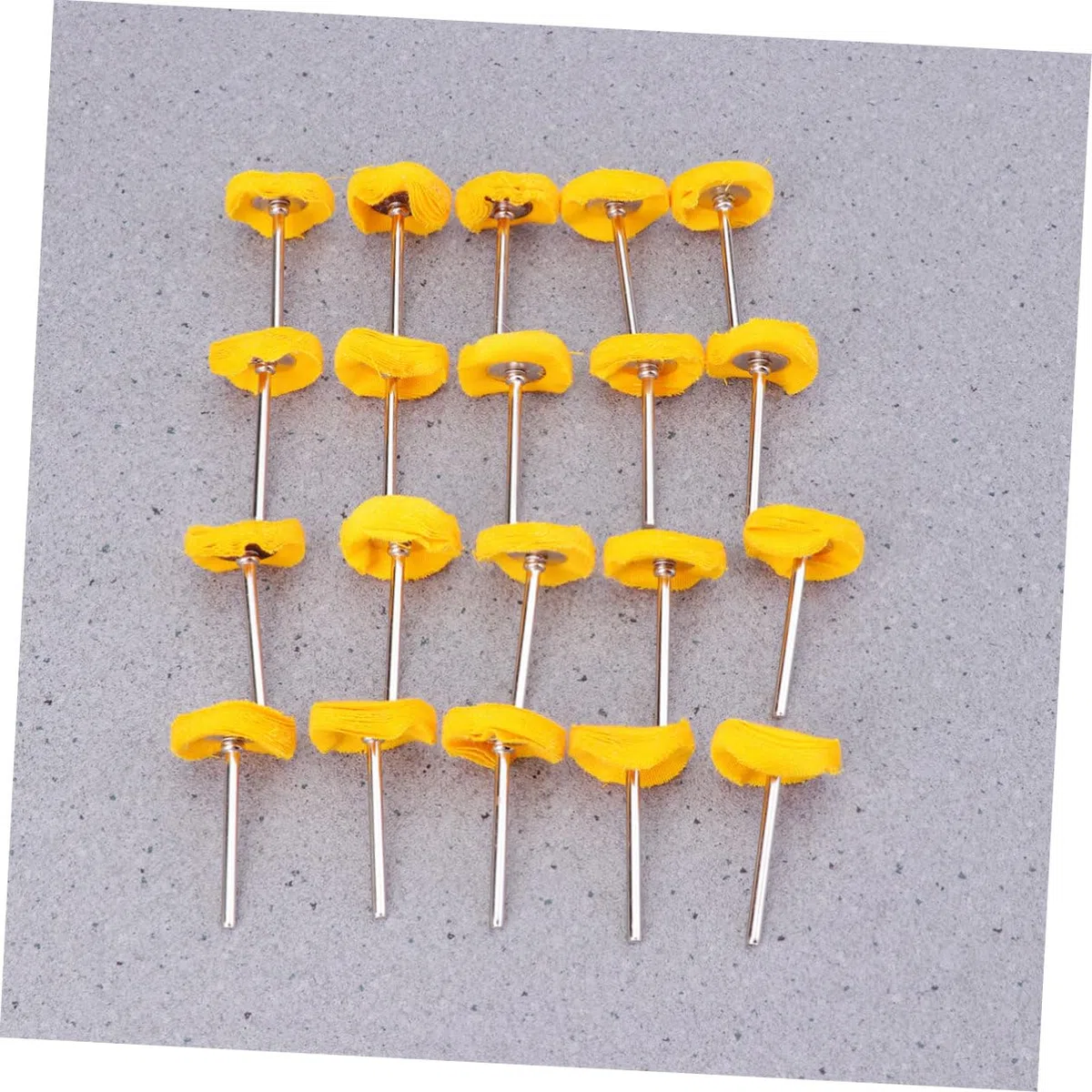 Uonlytech Ruota Lucidante e Mola Lucidante con Manico, 40 Pezzi Set per Lucidatura a Specchio di Metalli, Legno e Pietre Artificiali, Accessori per Utensili Rotanti Elettrici, per Fai da Te