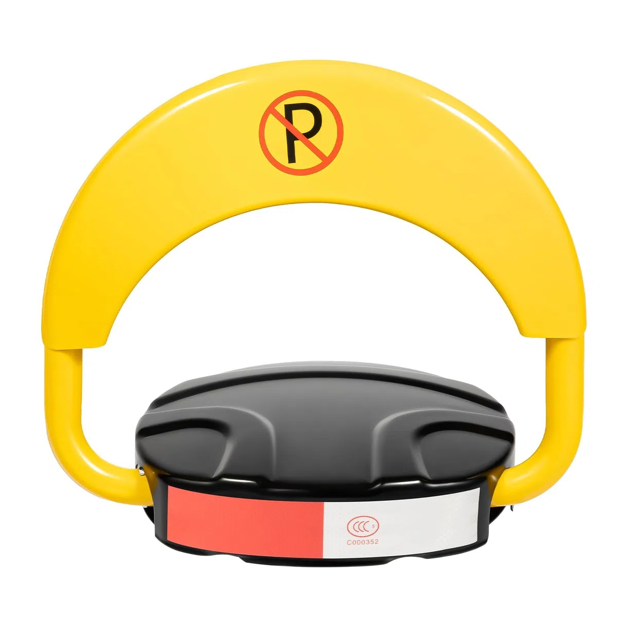 Dissuasore Parcheggio Elettrico a Telecomando, Barriera Automatica per Parcheggio Privato con Allarme e Sensori Parcheggio Auto Wireless, Anticollisione e Resistente agli Urti, IP67