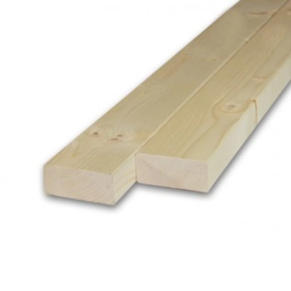 Listelli in abete piallato - lunghezza cm 100 - pacchetto / 40 x 40 mm - 4 pz.