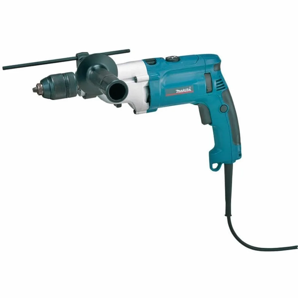 Makita HP2071 - Taladro percutor 1010W 2.6 kg 1200-2900 rpm portabrocas auto + maletin