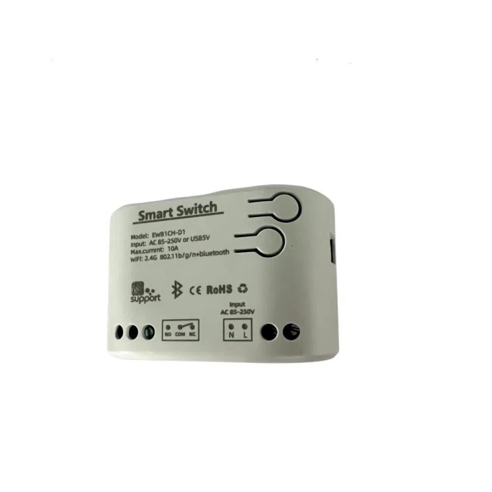 Modulo di relè Wireless Smart Switch wireless, impostazione del tempo di Inching da 0,5 secondi a 1 ora, da applicare al controllo di accesso, Utilizzo dell'assistente Alexa (220V con cassa)