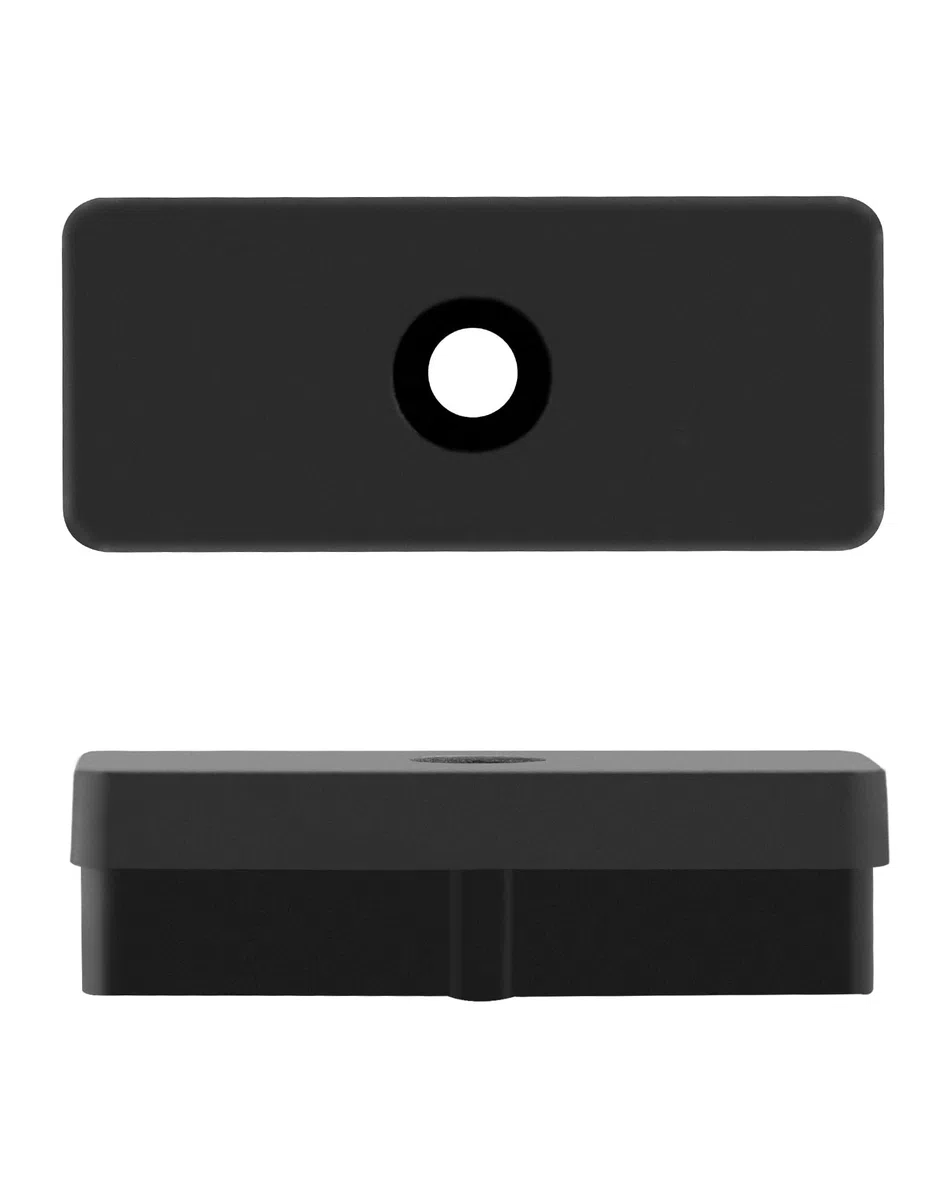 QWORK® 200 Clip di Fissaggio in Plastica ad Alta Densità per Pannello di Decking Composito - Distanziatori Nascosti da 5 mm con Viti
