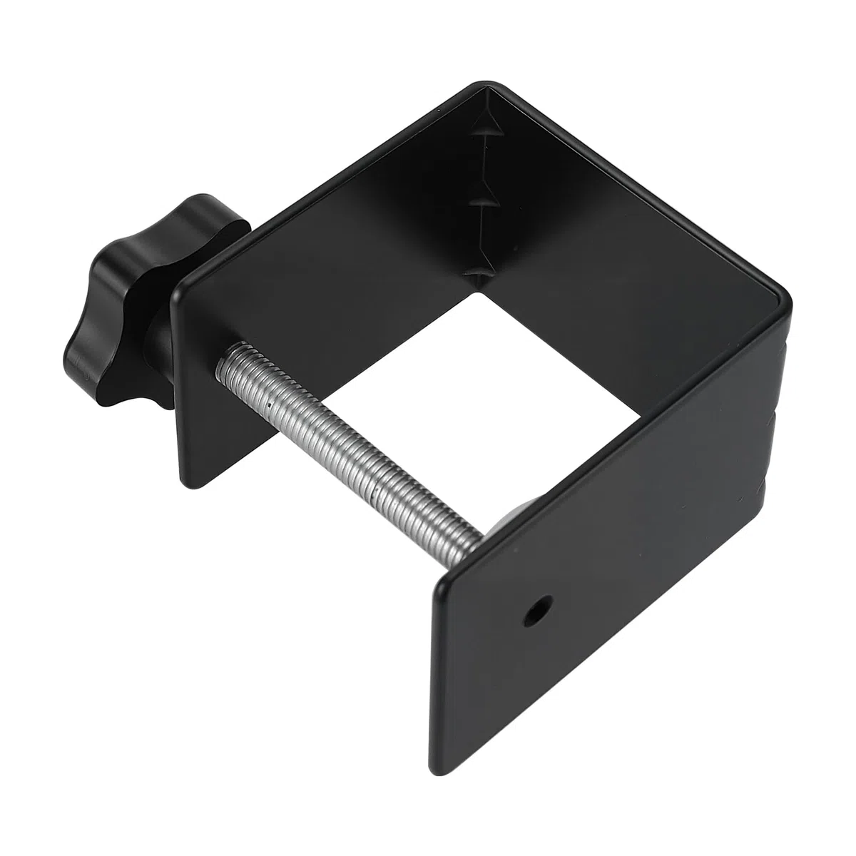 Morsetto a C Tiger G per montaggio su scrivania, 80 x 50 x 65 mm, nero, confezione da 4