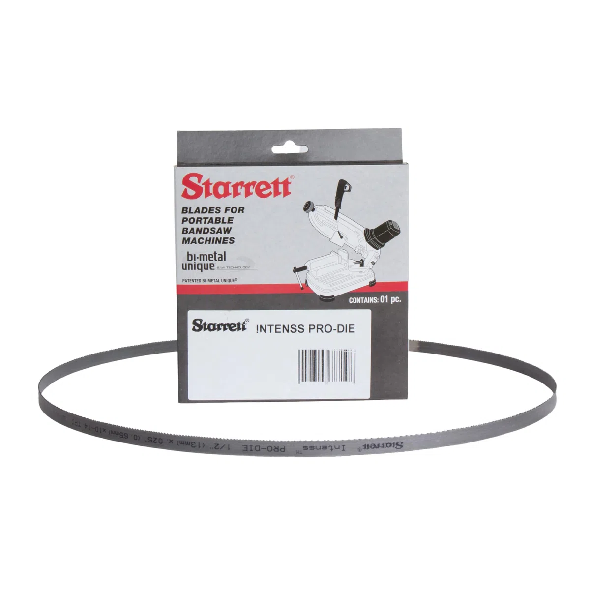 Starrett Intenss Pro-Die - Lama per sega a nastro portatile senza fili, 1440 x 13 x 0,65 mm, 8-12 tpi