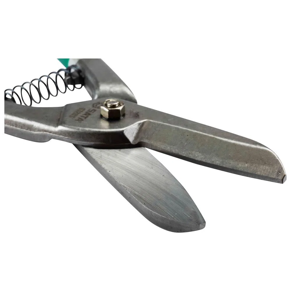 SATA ST93204 - Cesoie per lamiera, 350 mm, 14" per un taglio dritto con impugnatura ergonomica e scanalata e meccanismo a molla