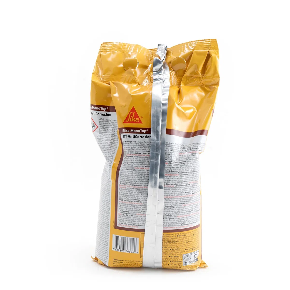 SIKA - Malta anticorrosiva - Sika Monotop 111 Anticorrosion, Grigio - Protezione attiva per i ferri d'armatura del cemento - Aumenta la durata delle tue strutture con un'adesione eccellente - 2kg