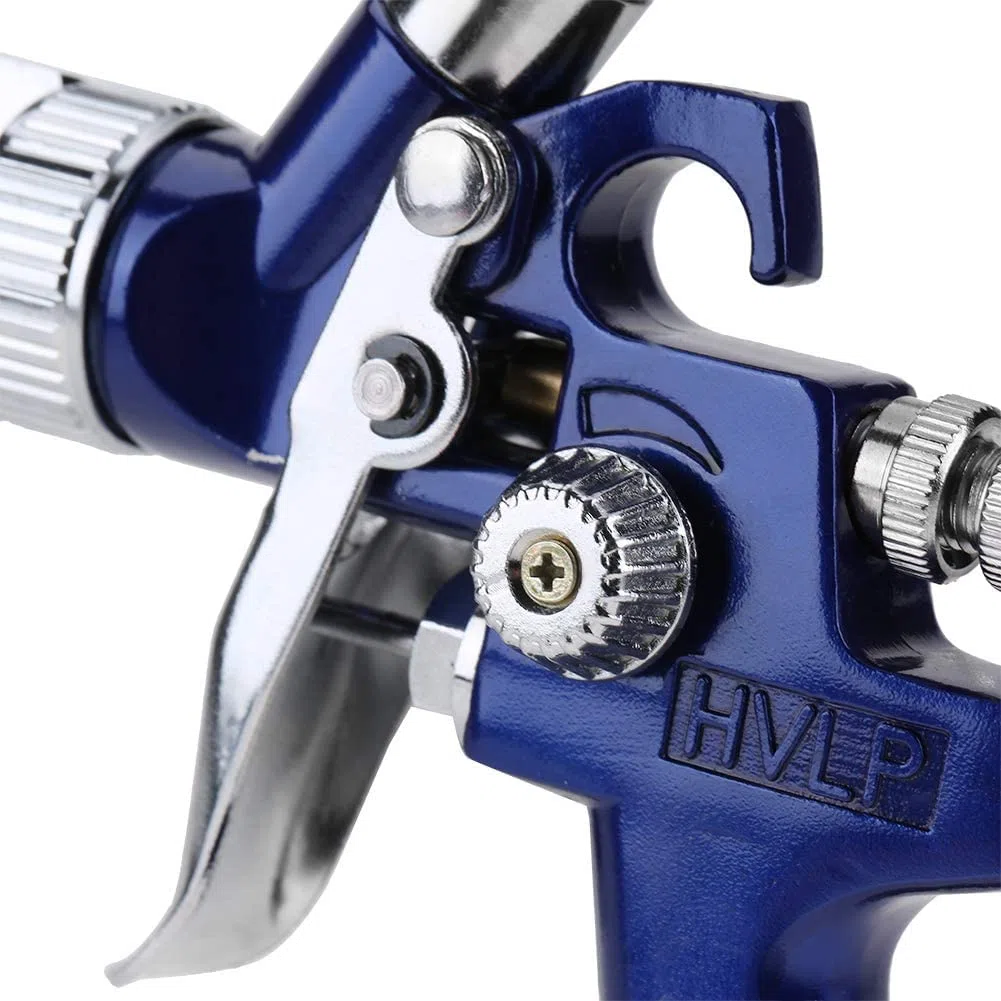 Aerografo ad Aria Compressa Ugello 1.4mm Pistola a Spruzzo Pistola Spray Con Serbatoio 600ML per Verniciare Pneumatica HVLP Per Verniciatura Auto, Parete, Superficie di Mobili