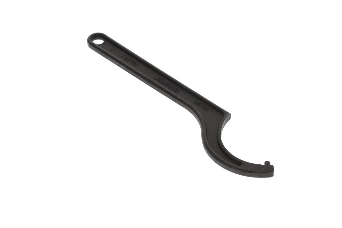 GEDORE Chiave a Settore Nasello Tondo, per Dadi Cilindrici con Fori Radiali, Chiave a Settore Moto e Bici, 80-90 mm, Diametro Punta 8 mm, Chiave a Cricchetto, 40 Z 80-90