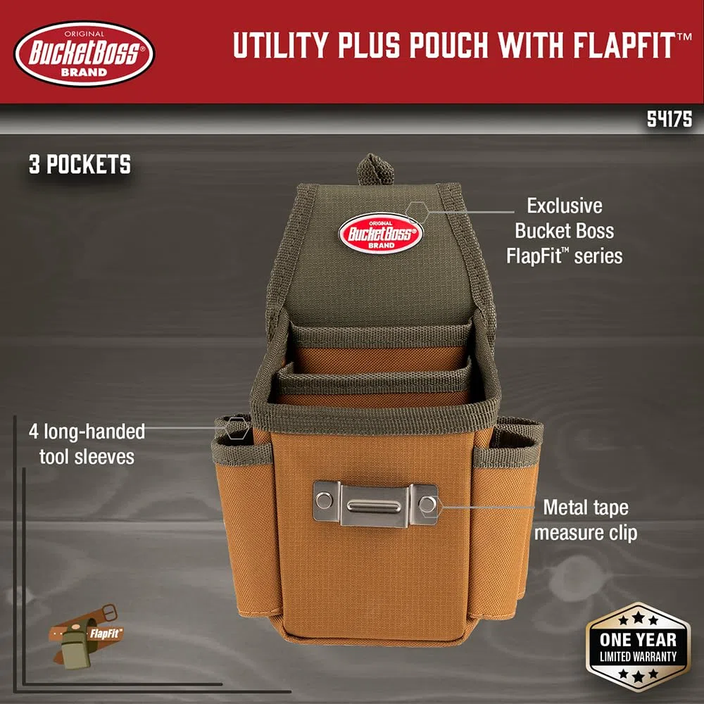 Secchio Boss - Utility Plus Pouch con FlapFit, Borse - Serie Originale (54175)