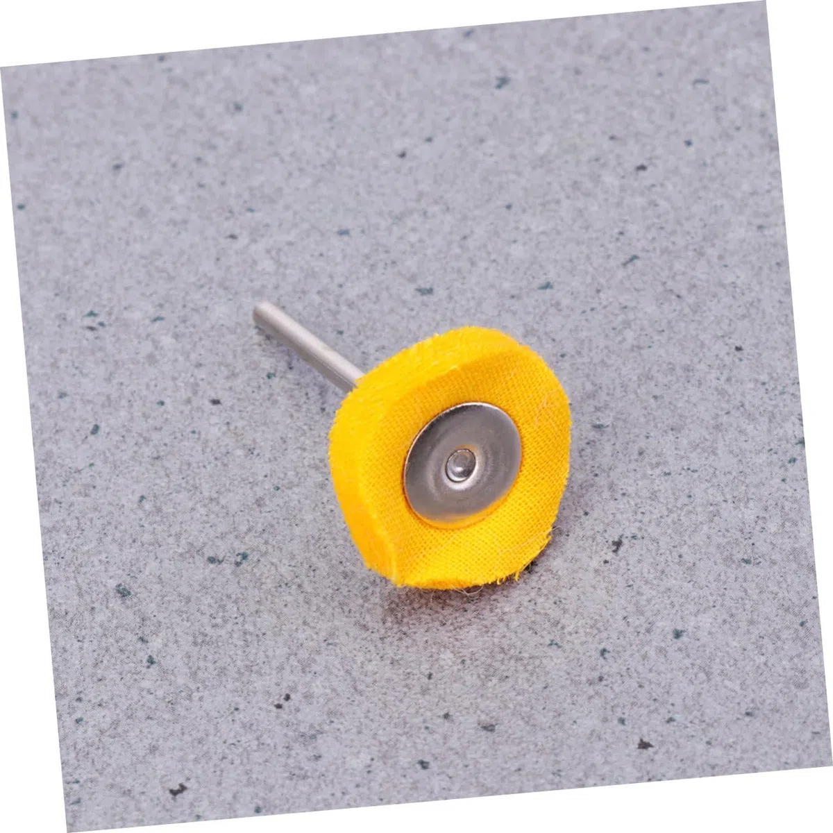 jojofuny Ruota di Lucidatura in Tessuto di Cotone 40 Pezzi con Manico per Lucidatura Superfici in Legno e Materiali Ceramici Resistente e Alte Prestazioni