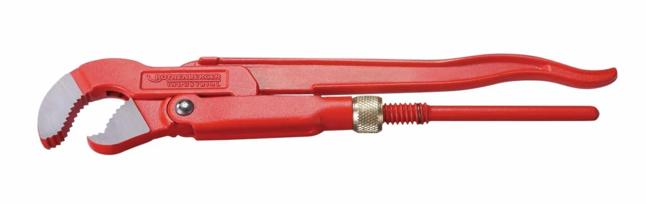 Rothenberger Industrial Eckrohrzange - 45 Grad Super S, 1 Zoll, Durchmesser 33 mm, 070656E