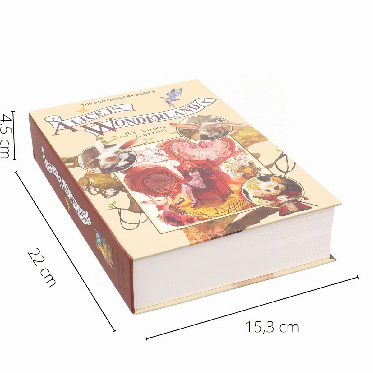 Secret Book Safe Box - Cassetta di sicurezza per libri con serratura e chiusura a chiave, cassetta di sicurezza