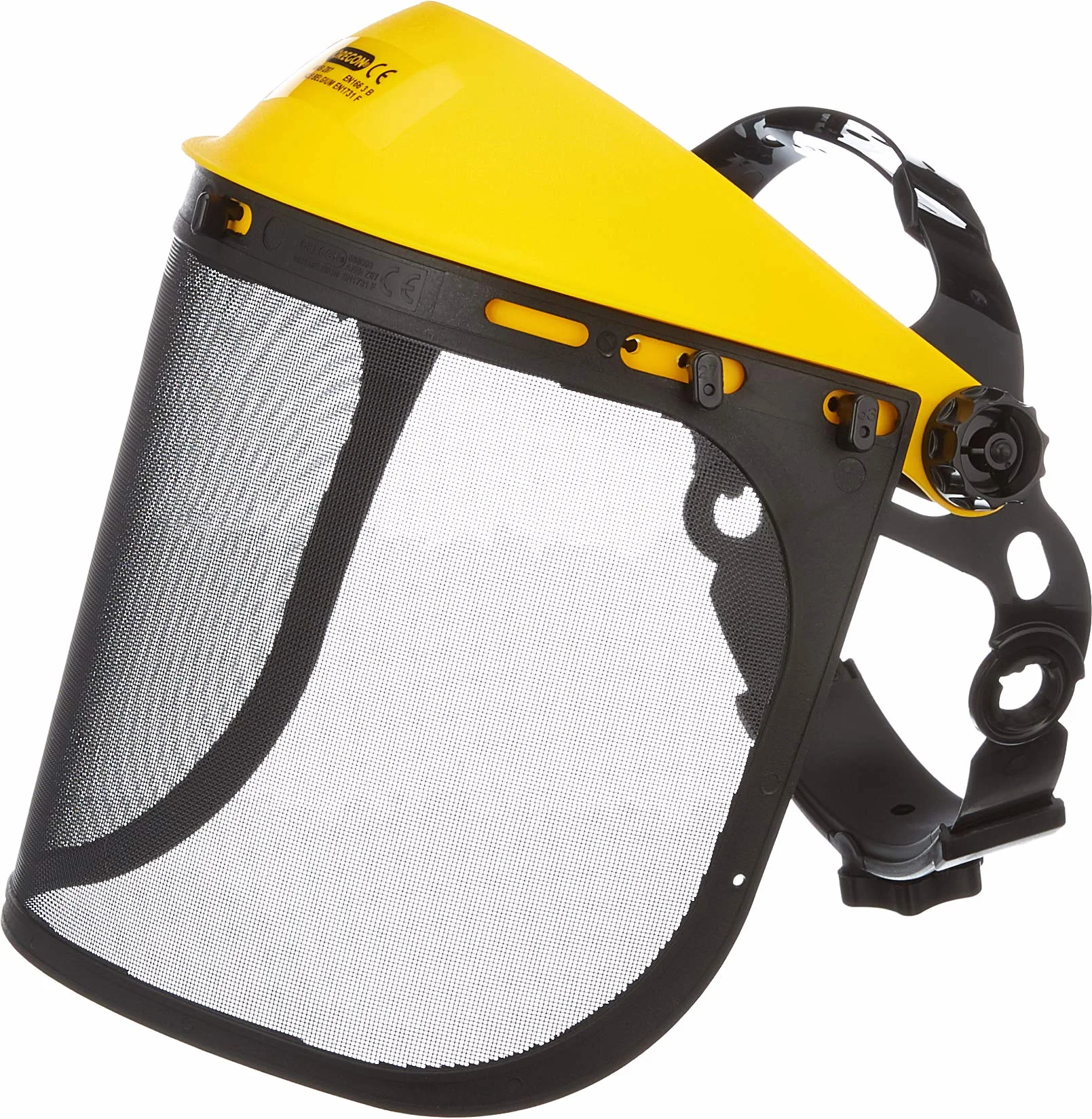 Oregon Q515064 - Visiera con Visiera in Rete d'Acciaio