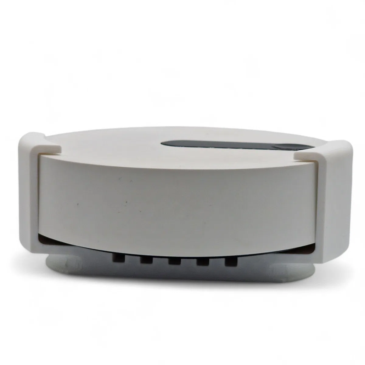 Supporto Murale Iliadbox Bianco con Gestione Cavi | Fissaggio Adesivo o Viti | Ventilazione Ottimizzata
