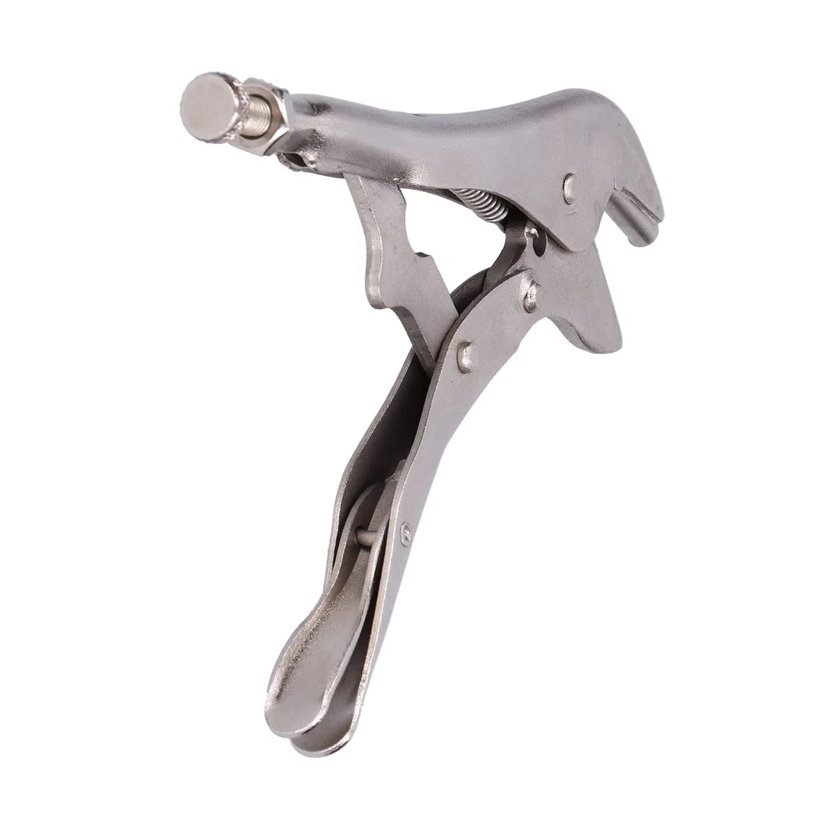 Pinza per Sigillatura Tubi di Rame, 7mm Pinza a Scatto con Leva e Molla di Tensione per Aria Condizionata e Refrigeratori