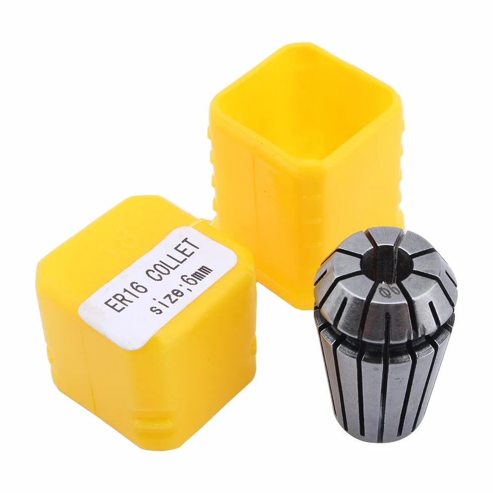 Set Professionale di Pinze ER16, 10 Pezzi per Tornio CNC, Pinze a Molla 1-10 mm per Fresatura e Incisione, Utensili per Filettatura Macchina