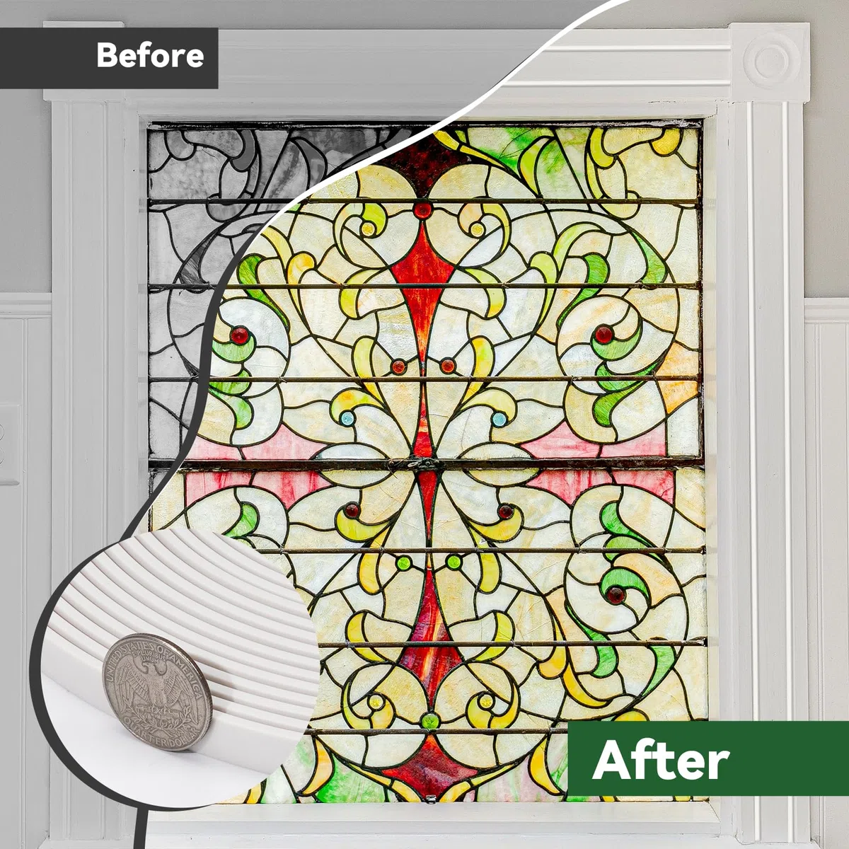 16M Modanatura Adesiva per Pareti, Bianco Nastro di Decorazione Flessibili per Porte, Finestre, Specchi, Pareti, Pavimenti, Piastrelle, e Bordi (LARG.:1 cm, ÉP.:0,25 cm)