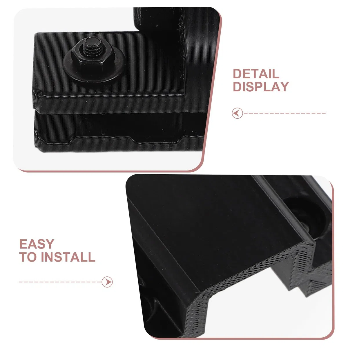 1 paio di cerniere di ricambio per coperchio del giradischi, compatibili con SL-1200, cerniere antipolvere per coperchio del giradischi audio, facile installazione