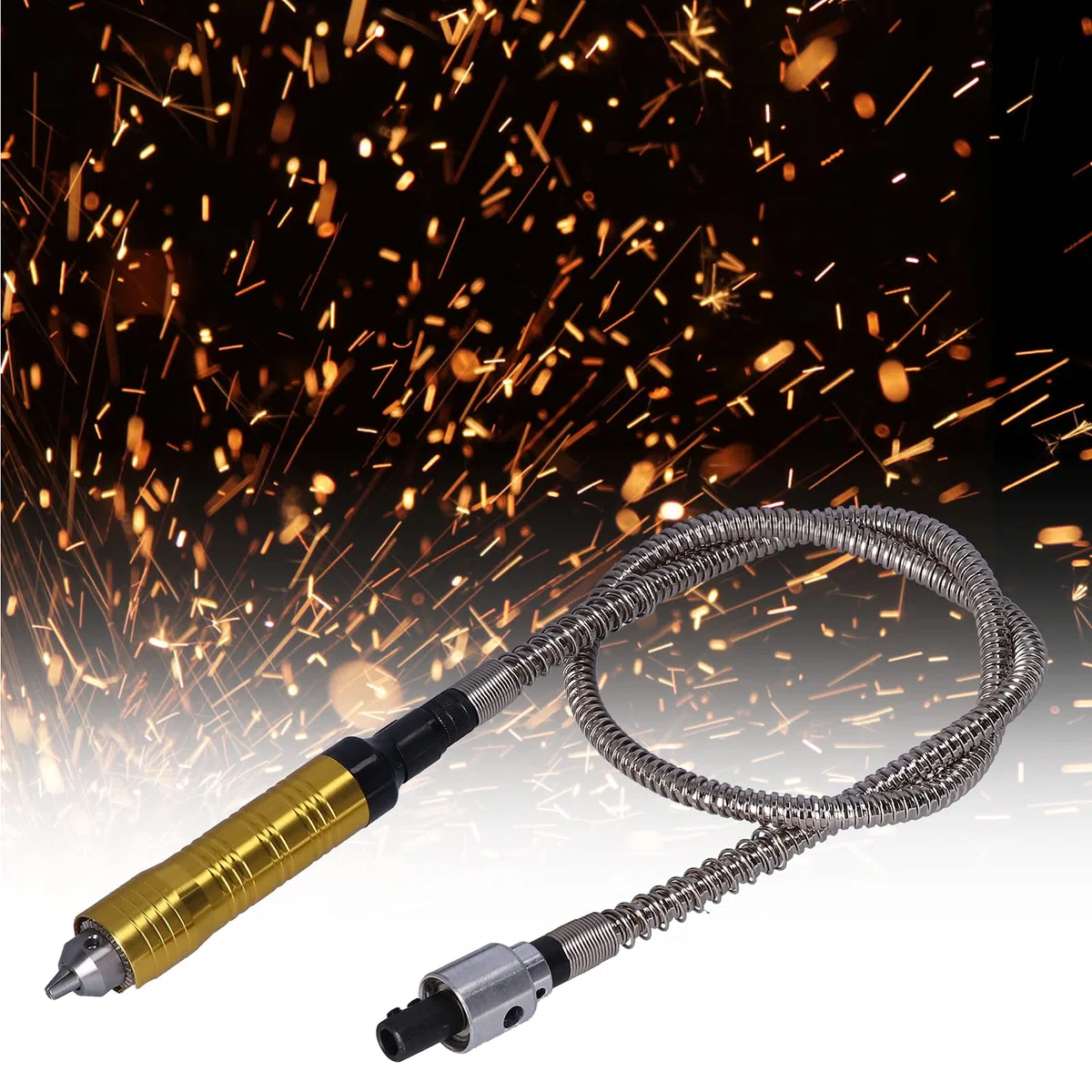 Albero flessibile per smerigliatrice, cavo di prolunga per trapano elettrico Mandrino a tubo lungo universale portatile per rettificatrice rotativa