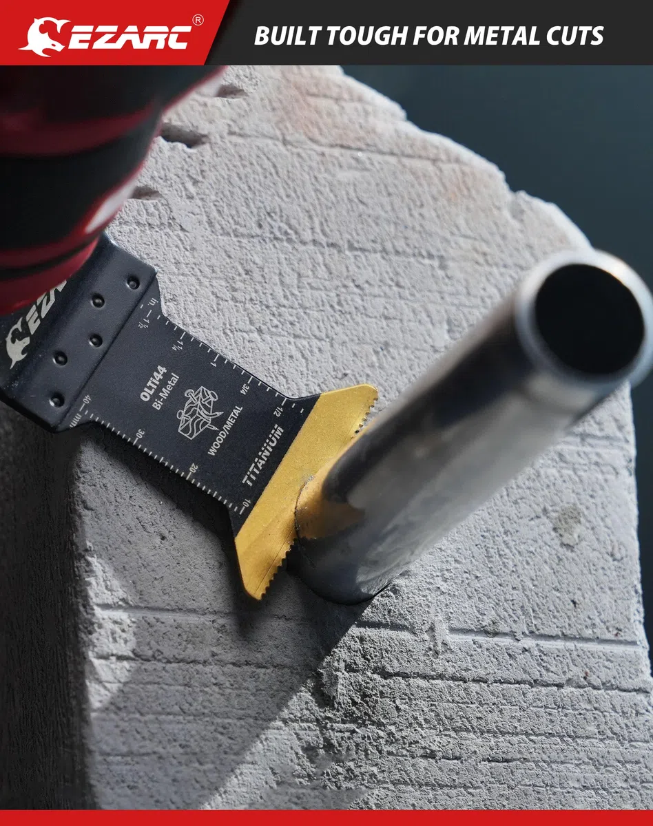 EZARC Titanio Lame Multifunzione, 6 Pezzi, Per Metallo, Chiodi Per Legno, Viti - Universali a Sgancio Rapido