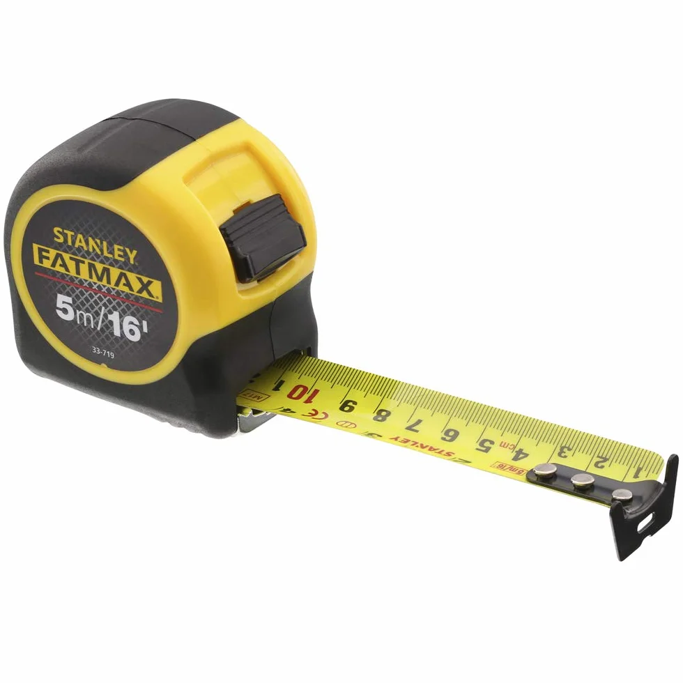 Stanley Fatmax 0-33-719 Flessometro / metro a nastro in pollici/millimetri da 5 m